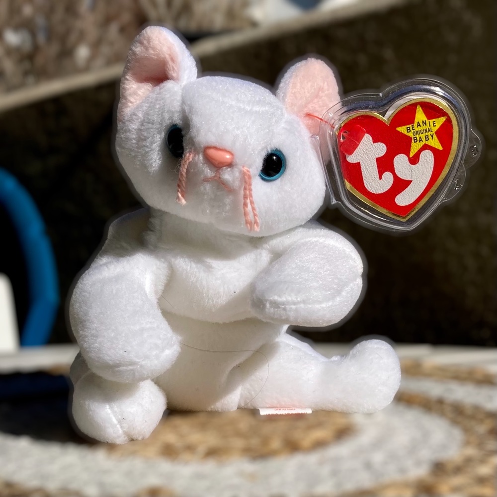 TY Beanie Baby .. Flip the Cat .. MWMT
